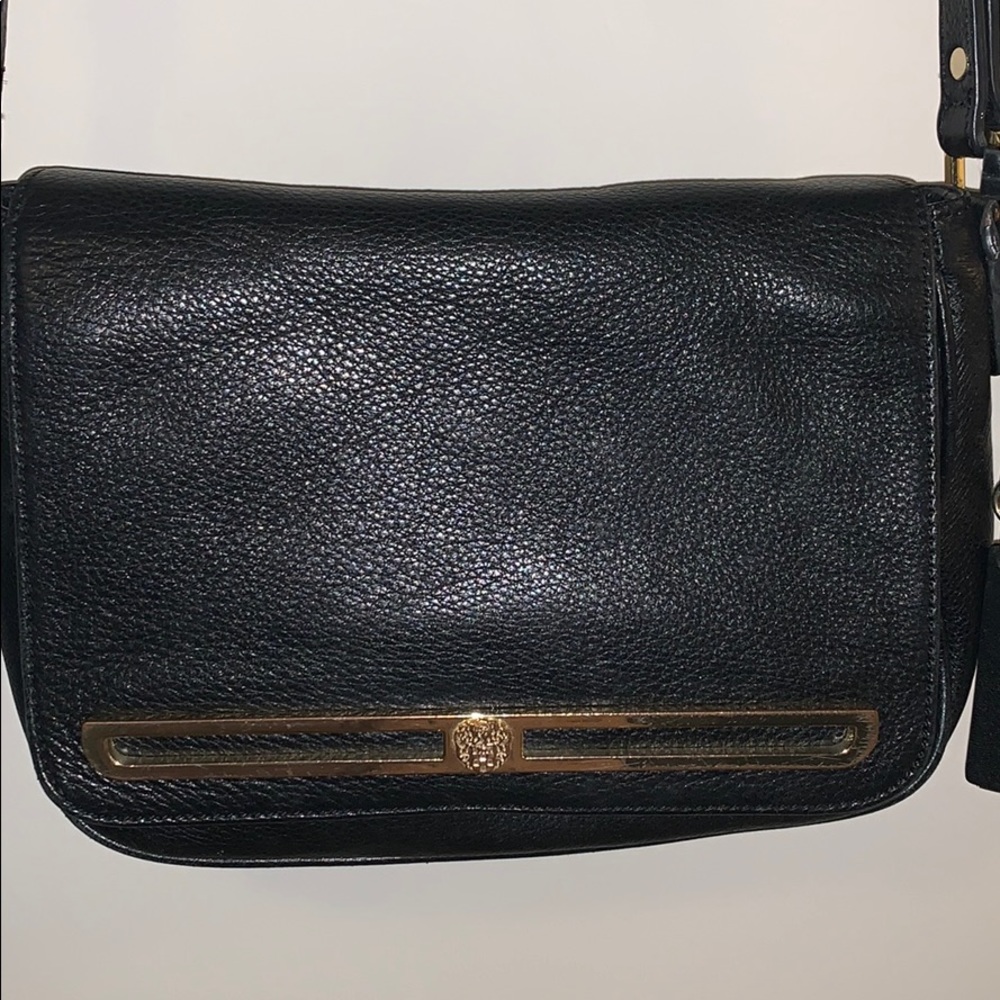 Vince Camuto Black Leather Bag